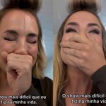 Gabi Martins emociona fãs ao relatar perda do padrinho antes de apresentação