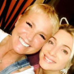 Leticia Spiller se emociona com homenagem de Xuxa no “Encontro”